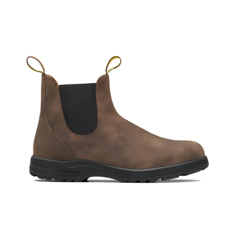 Blundstone Short Chelsea Boots Unisex Brown-1