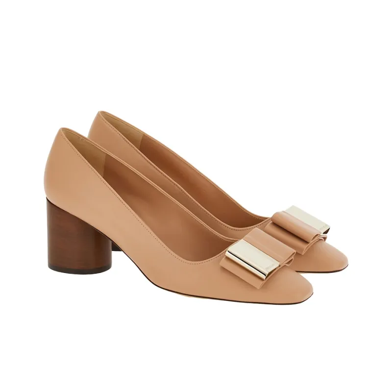 FERRAGAMO 60mm Bow-detailing Pumps-2