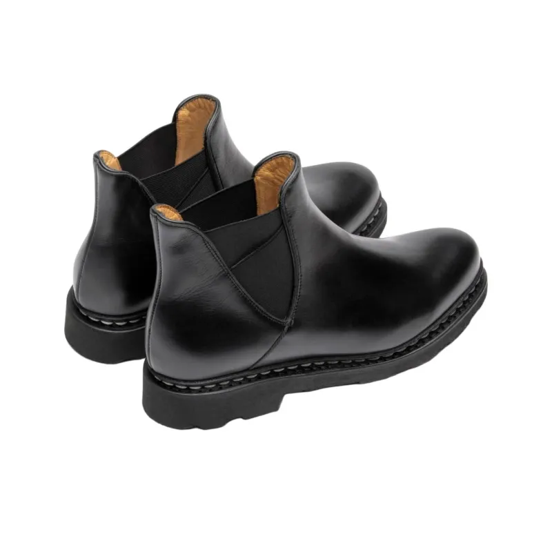 Paraboot Valdaine Ankle-Length Chelsea Boots Women's Black-3