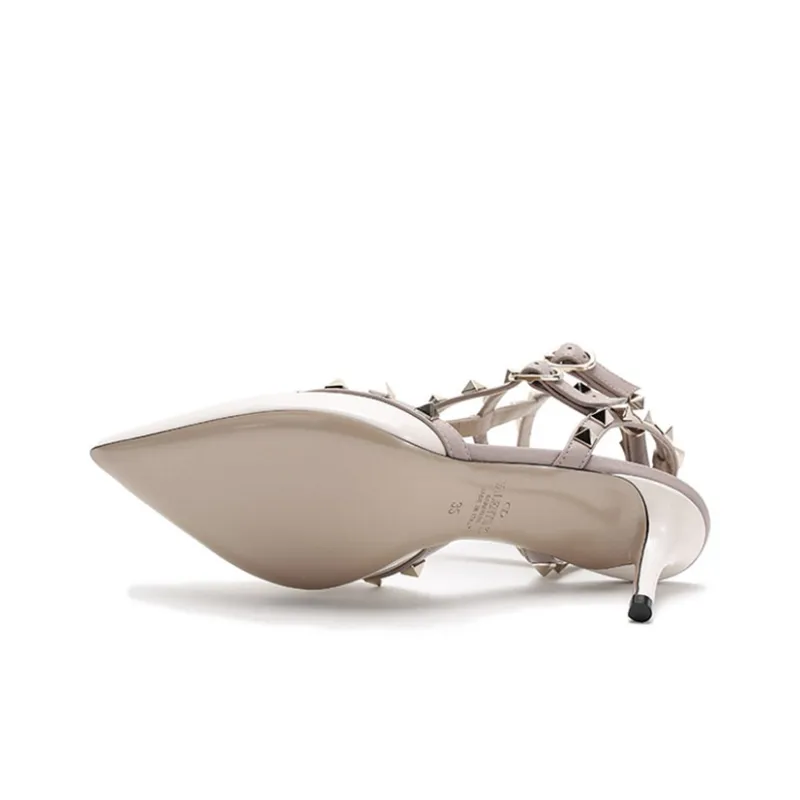 Valentino Garavani Rockstud 65mm Caged Pumps-5