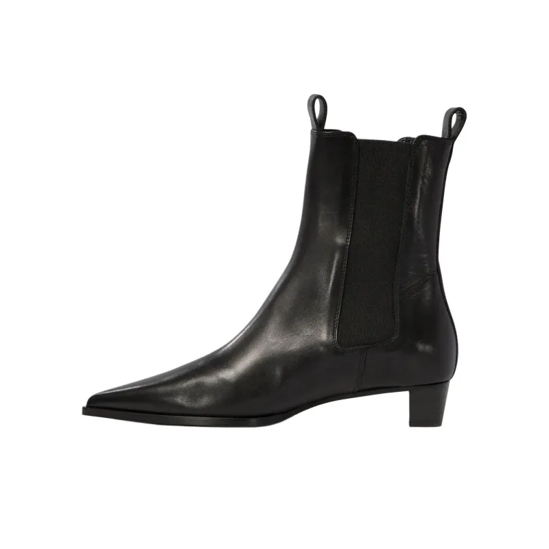 Aeyde Chelsea Boots 3cm Women's Black-0