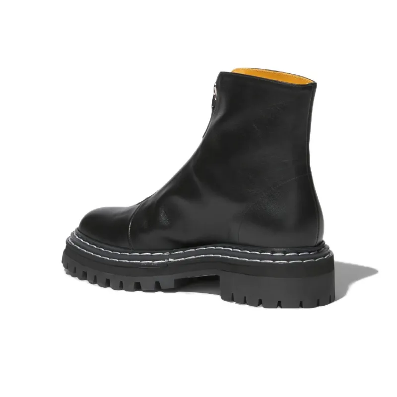 PROENZA SCHOULER Zip-up Lug-sole Boots-3