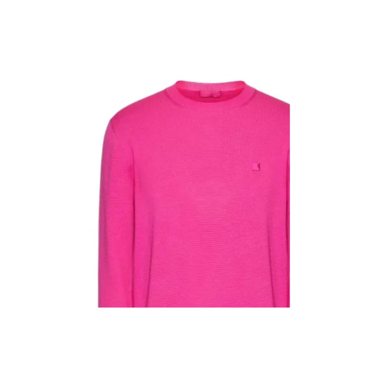 Valentino Sweaters Men Rose Red-5