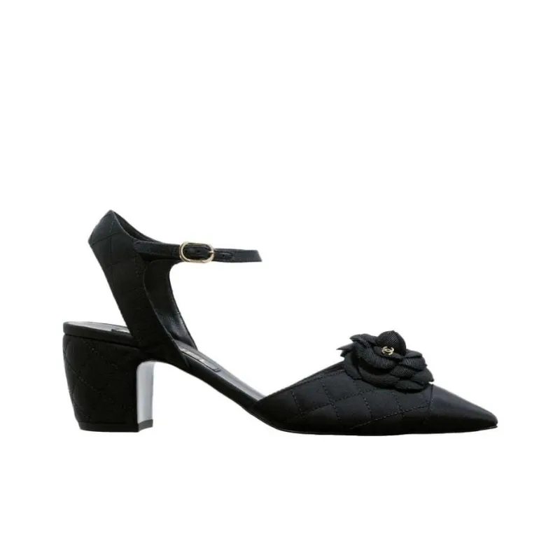 CHANEL High Heels Women's Black-1