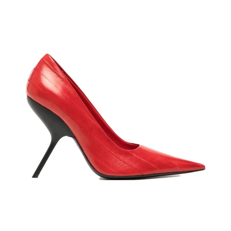 FERRAGAMO Eva 105mm Leather Pumps-1