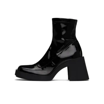 JUSTINE CLENQUET Lucy Ankle Boots 8cm Women's Black