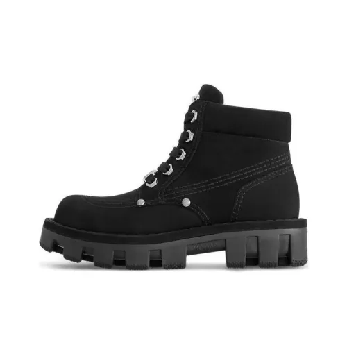 LOUIS VUITTON Ankle Boots Men's Black
