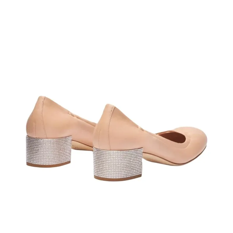 RENE CAOVILLA Dorothy High Heels 4cm Women's Pink-4
