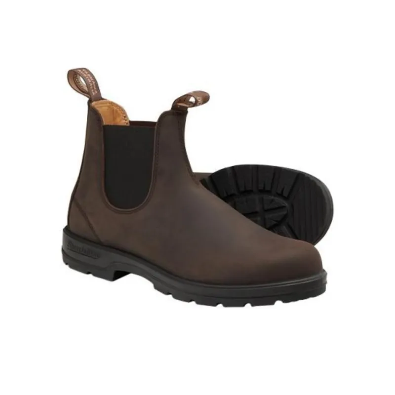 Blundstone Short Chelsea Boots Men's Brown-2