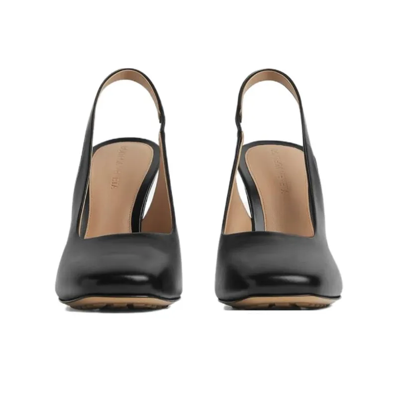 Bottega Veneta Knot High Heels 9cm Women's Black-2