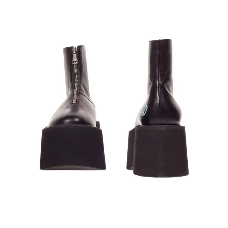 NATASHA ZINKO Kaif Flatform Ankle Boots-3