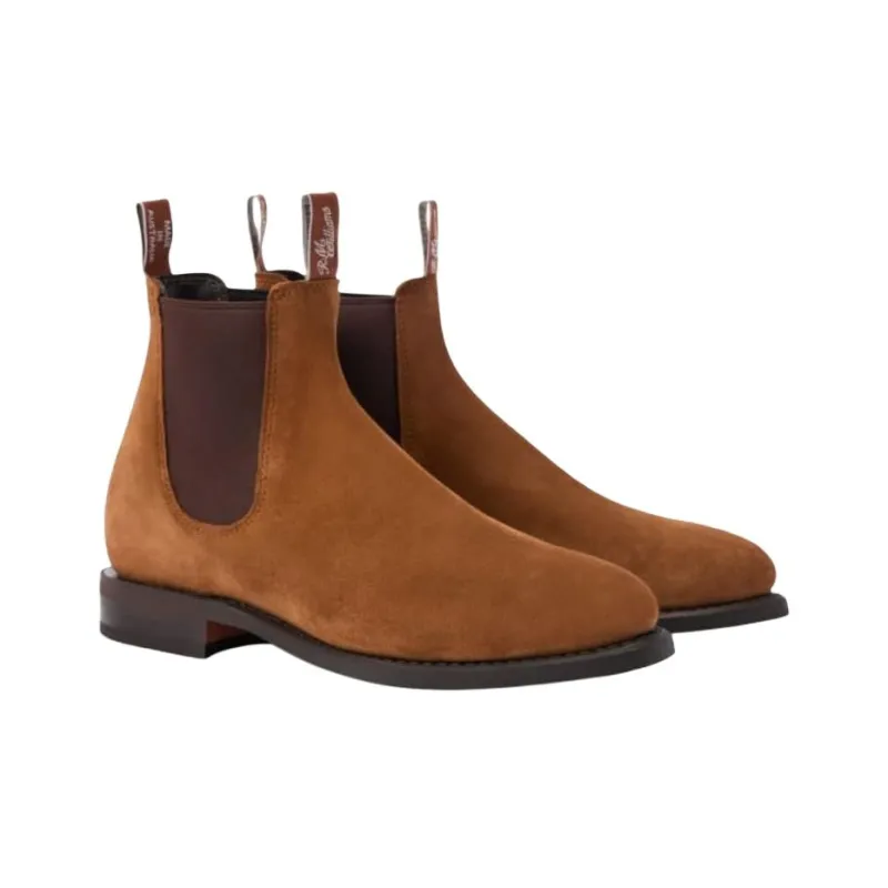 R.M.WILLIAMS Moriarty Short Chelsea Boots Women's Brown-2