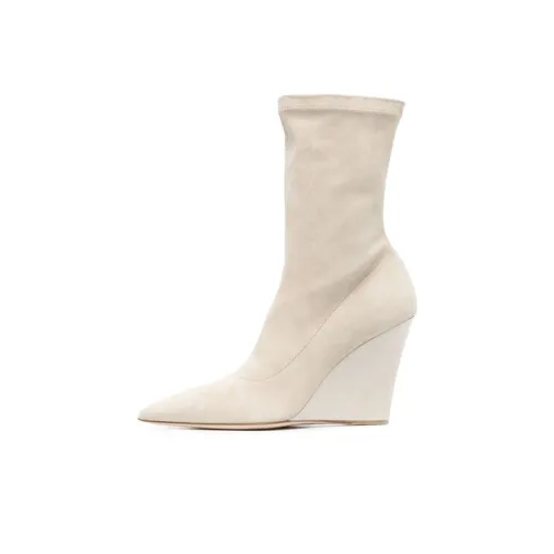 Paris Texas Ankle Boots Women's Ecru