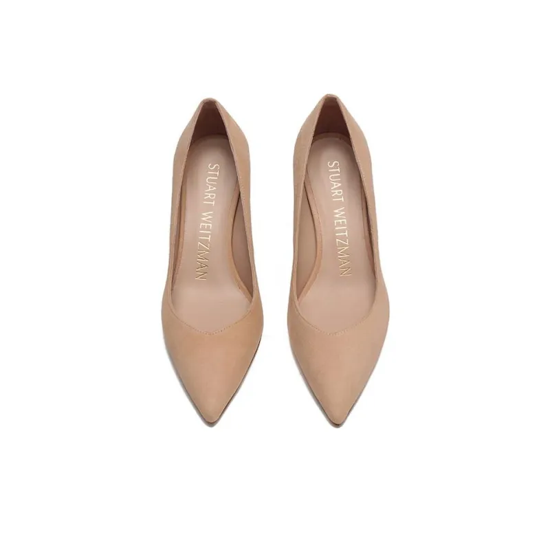 Stuart Weitzman/SW Slim Heel High Heels 7cm Women's Nude-3