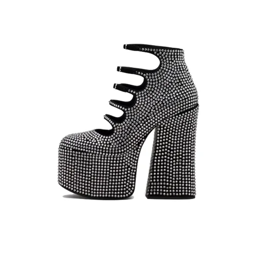 MARC JACOBS The Rhinestone Kiki 160mm Ankle Boots
