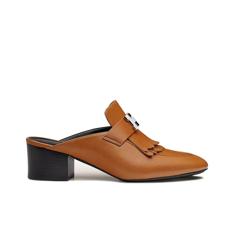 HERMES High Heels Women's Brown-1