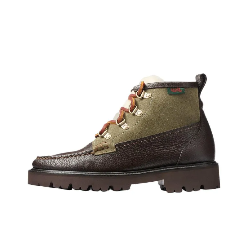 G.H. Bass & Co. Ranger Super Lug Ankle Boots 3.5cm Women's Brown-0