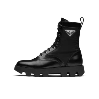 PRADA Martin Boots Men Black