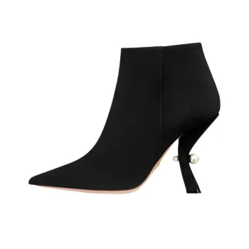DIOR Ankle Boots 10cm Women's Black
