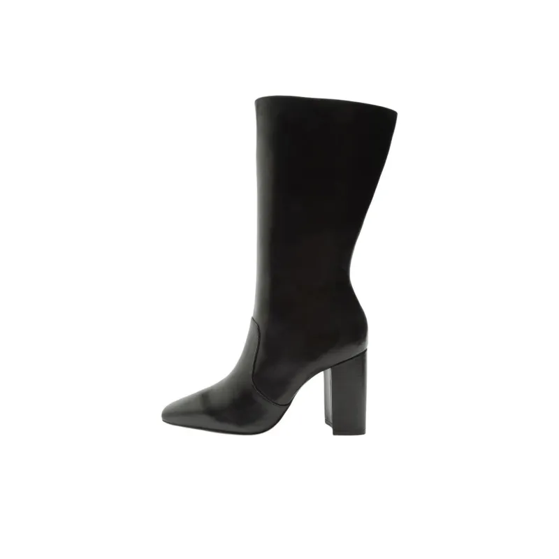 Schutz Camille Atanado Ankle Boots 9cm Women's Black-0