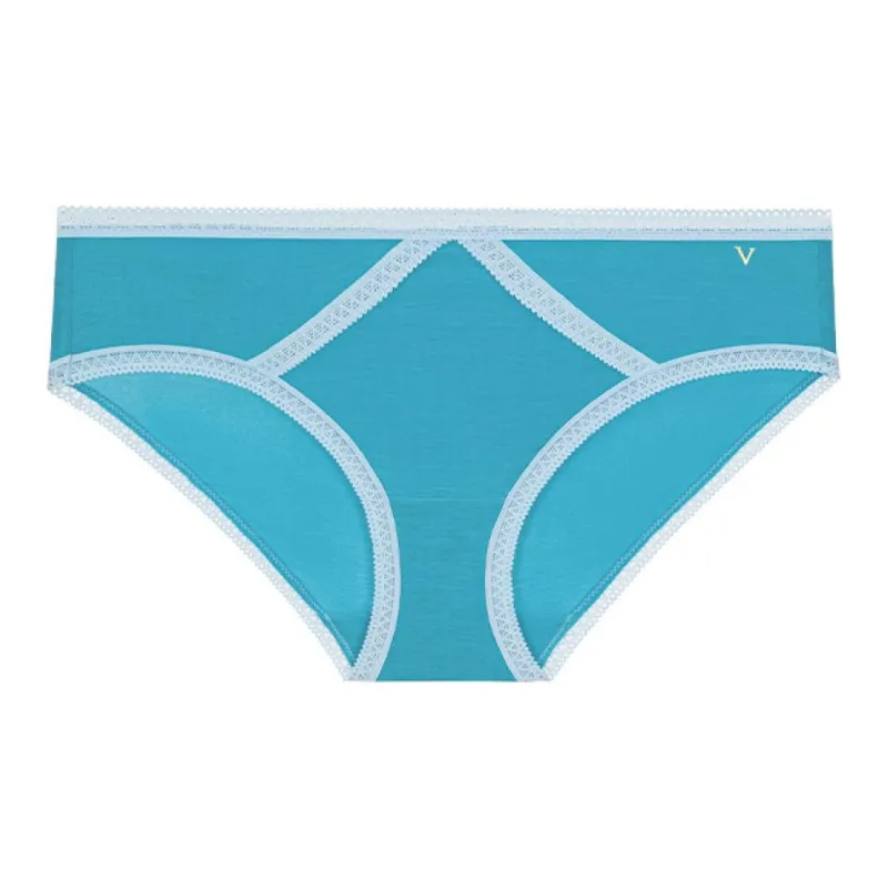 Victoria's Secret THE MIX Underpants Women's 1 Pack Sky Blue-0