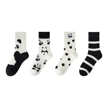 Top Melon Mid Calf Socks Women's 4 Pack