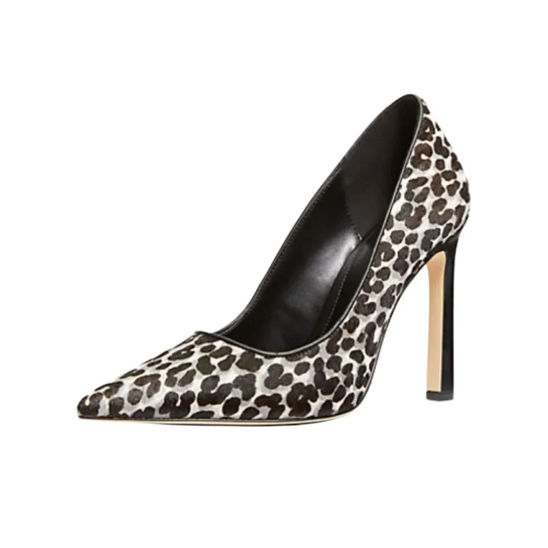 MICHAEL KORS Amara High Heels 11cm Women's Leopard Print-4