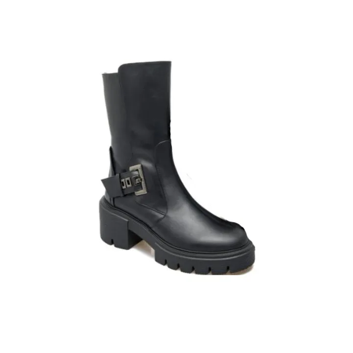 stuart weitzman Soho Gia 75mm Leather Boots-3