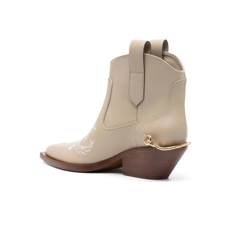 Zimmermann Duncan 45mm Leather Ankle Boots-3