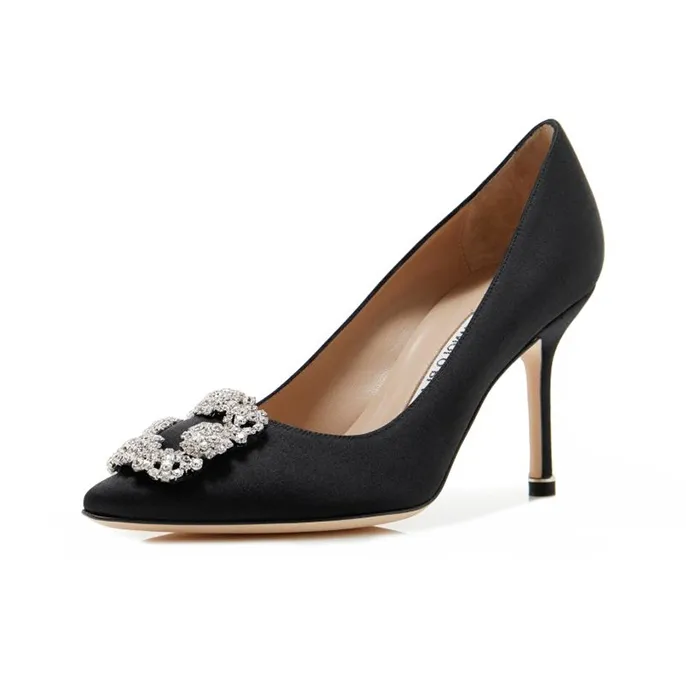 MANOLO BLAHNIK Hangisi Pumps-3
