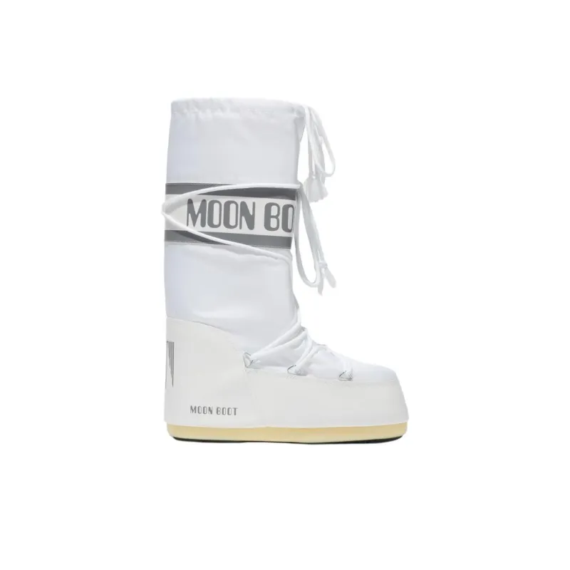 Moon Boot Icon Nylon Boot White-1