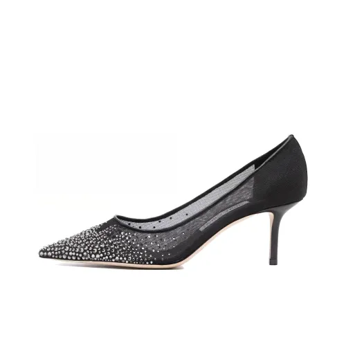Jimmy Choo Love 85mm Crystal embellished Pumps