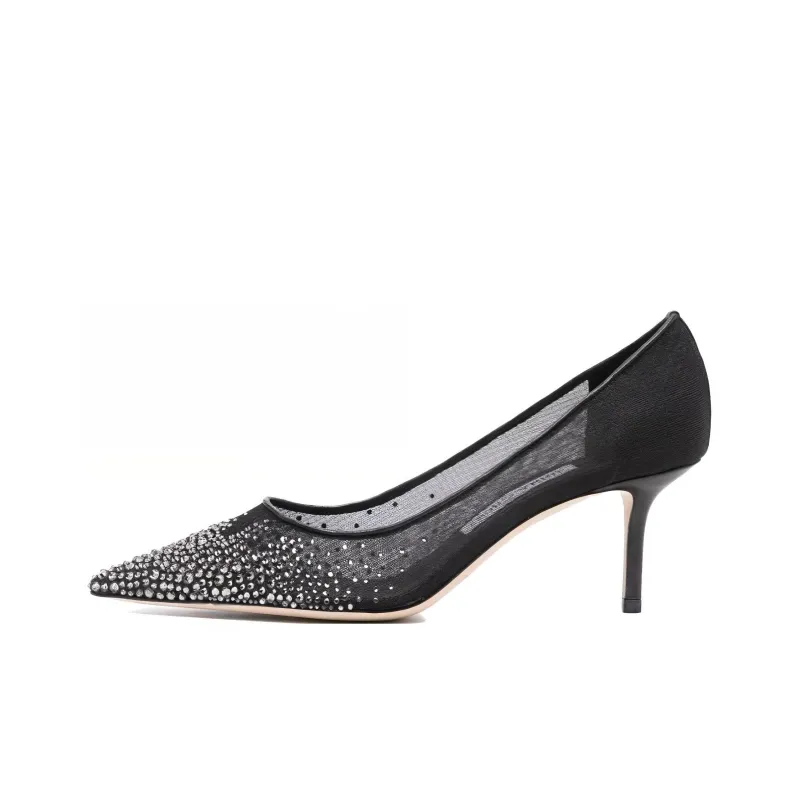 Jimmy Choo Love 85mm Crystal-embellished Pumps-0