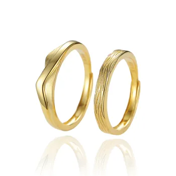 Chongqing Gold Store 999 Fine Silver Rings Unisex