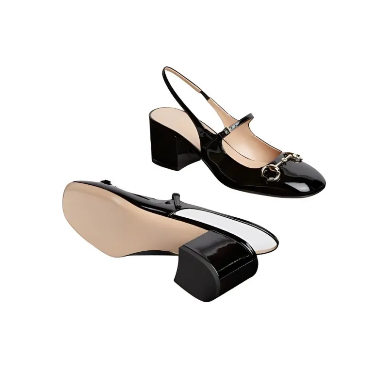 GUCCI High Heels Women's Black-5