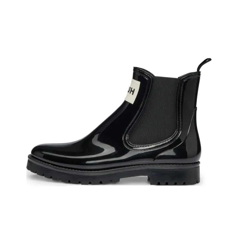 HUGO BOSS Short Chelsea Boots Women's Black-0