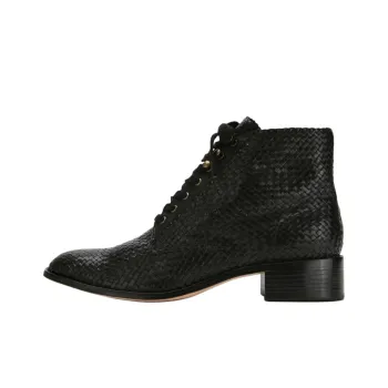 Sarah Chofakian Tresse Ankle Boots Women's Black