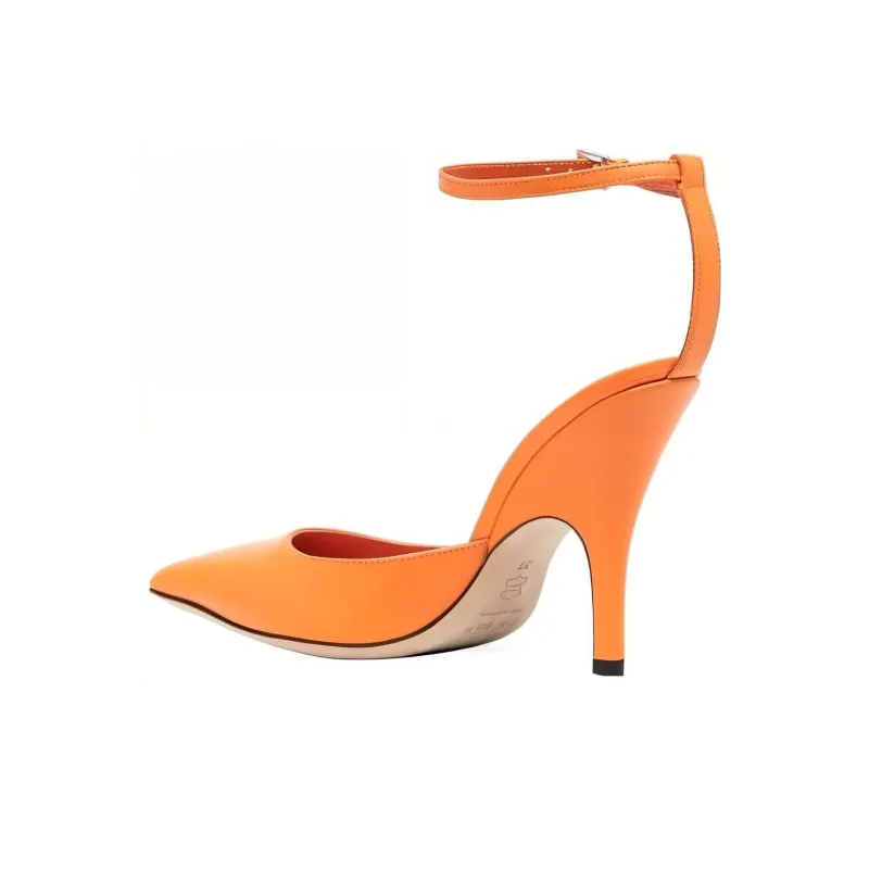 By Far Ankle Strap 70mm Pumps-4
