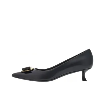 FERRAGAMO New Vara 40mm Leather Pumps