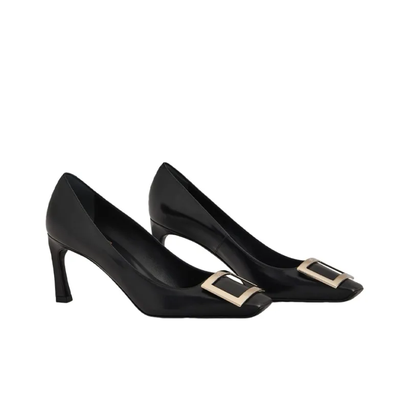 Roger Vivier Trompette Buckle Detailed Pumps-2