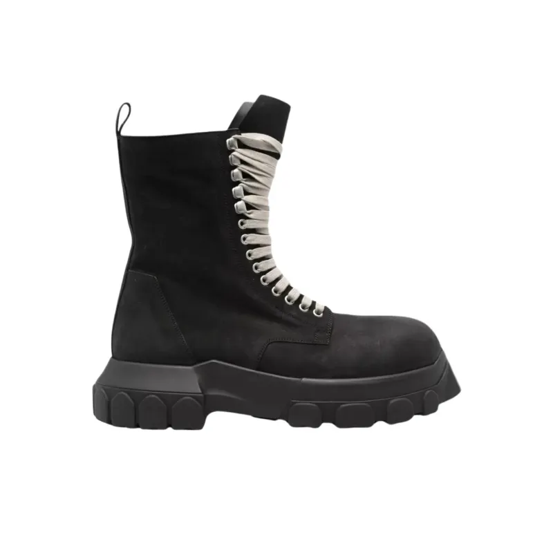 RICK OWENS/RO Army Ankle Boots Men's Black-1