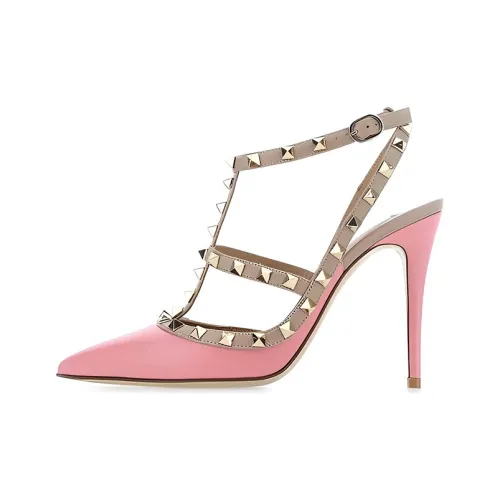 Valentino Slim Heel High Heels Women's Pink