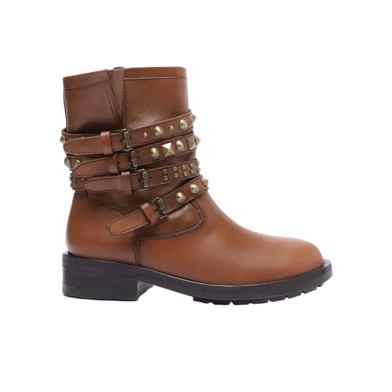 Schutz Luizia Graxo Ankle Boots 3.8cm Women's Brown-1