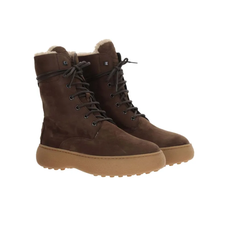 TOD'S Stud Embellished Lace Up Boots Women's-2