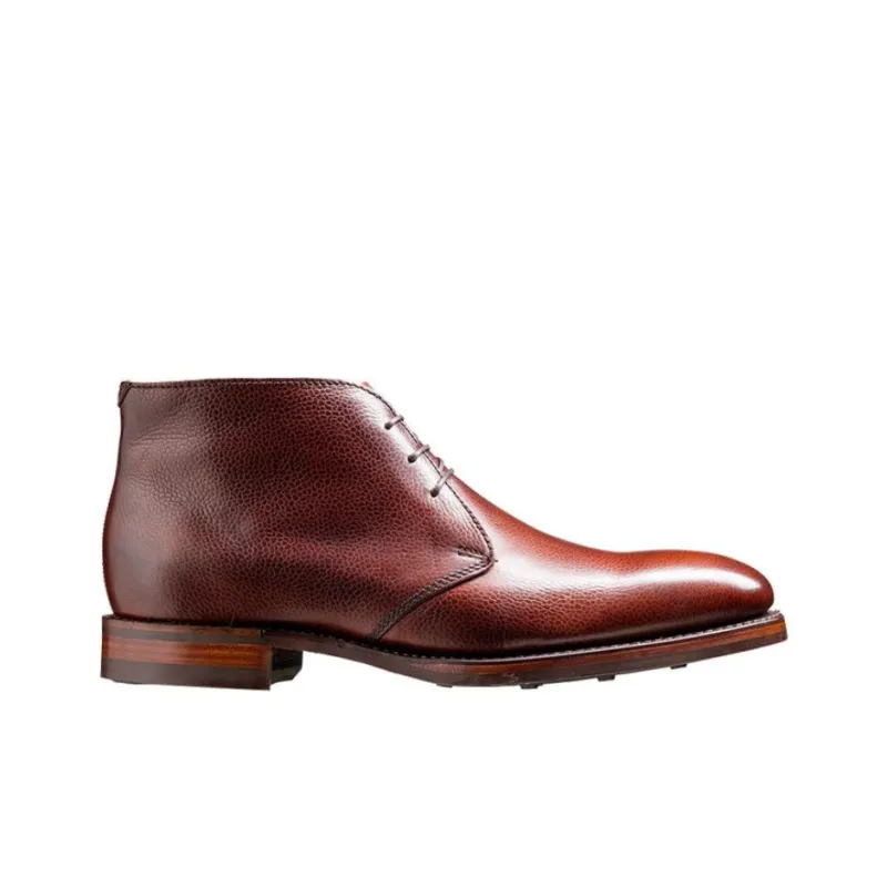 BARKER Orkney Ankle Boots Men's Red-1
