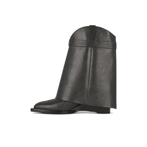 Givenchy Shark Lock Ankle Boots 6cm Women's Black