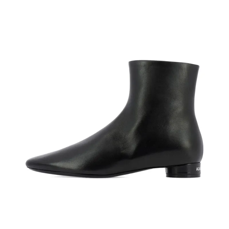 Balenciaga Ankle Boots 'Black Leather' Women's-0