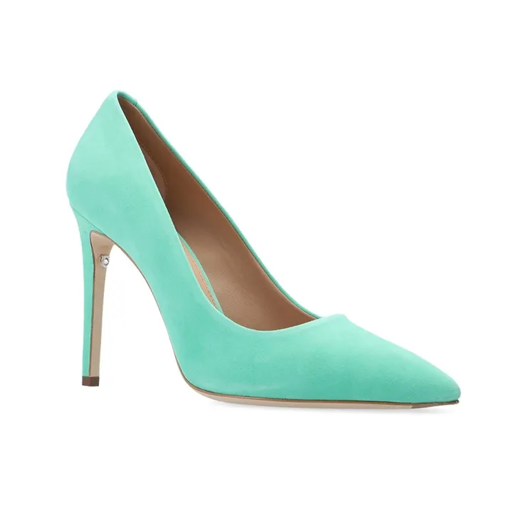 FERRAGAMO Ilary X5 105mm Suede Pumps-2