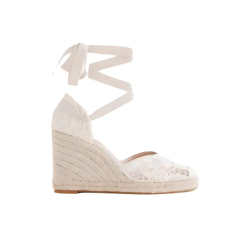 REFORMATION Camilla High Heels 11cm Women's White-1