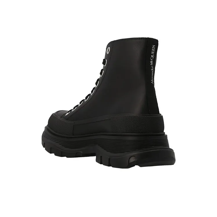Alexander McQueen Chunky High top Sneakers 'Black' Women's-2